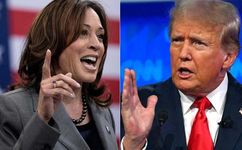Kamala Harris and Donald Trump are in a tight race ahead of the 2024 US presidential election. Photo: Xinhua