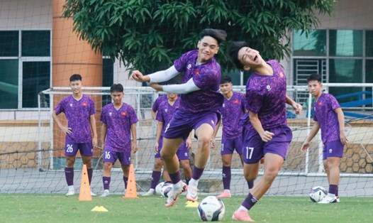 U17 Việt Nam có lợi thế sân nhà tại vòng loại U17 châu Á. Ảnh: VFF