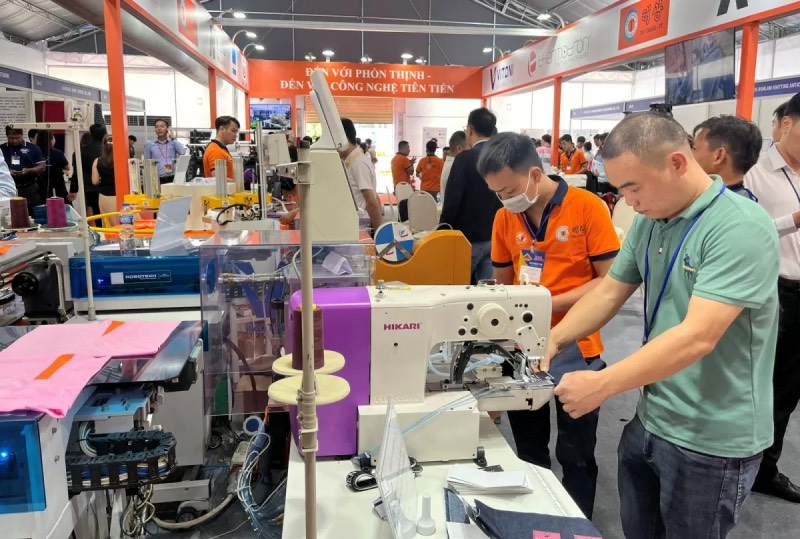 Vietnam's textile industry aims for sustainable production in the era of industry 4.0. Photo: Minh Viet