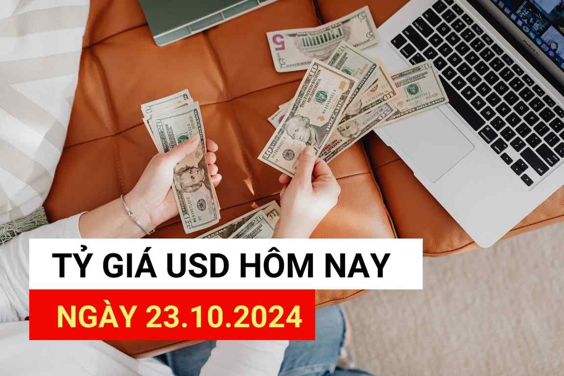 USD exchange rate today 10/23/2024.