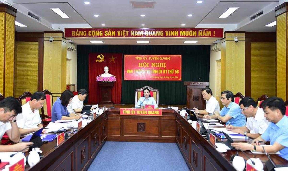 The Standing Committee of Tuyen Quang Provincial Party Committee decided to expel one party member. Photo: Tuyenquang.gov.vn