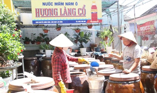 Làng nước mắm Nam Ô được hình thành trên 400 năm tại phường Hòa Hiệp Bắc, phường Hòa Hiệp Nam, quận Liên Chiểu, TP Đà Nẵng. Ảnh: Mai Hương