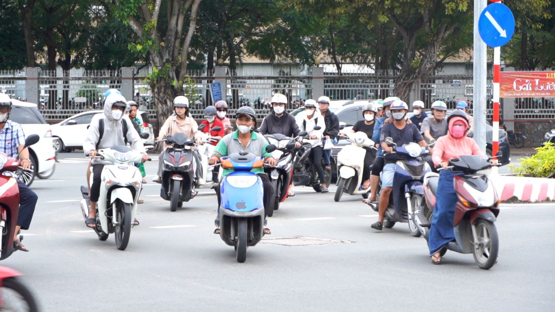 Many black spots in Can Tho's inner city have been fixed. Photo: Ta Quang