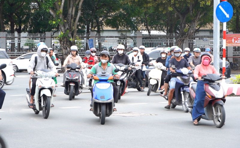 Many black spots in Can Tho's inner city have been fixed. Photo: Ta Quang