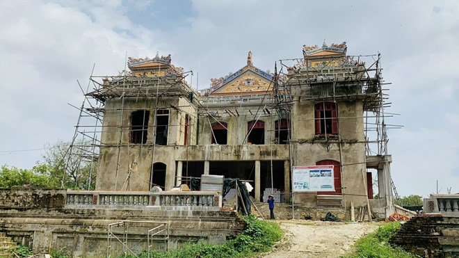 Hue heritage is better protected and restored thanks to the Cultural Heritage Conservation Fund. Photo: Tuong Minh