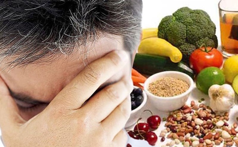 Foods that help reverse premature gray hair. Graphics: Thien Nhan