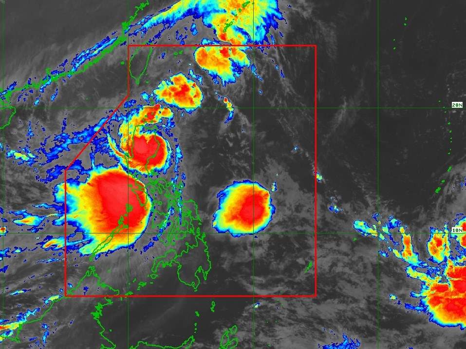 Bão Trà Mi hồi 6h ngày 24.10.2024. Ảnh: PAGASA