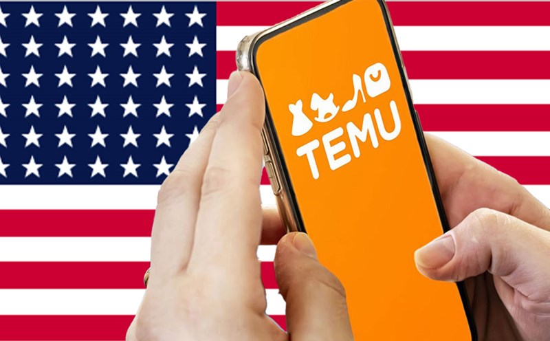 The US is looking to close the loophole in the tax exemption to prevent Temu's expansion. Graphics: Bui Duc