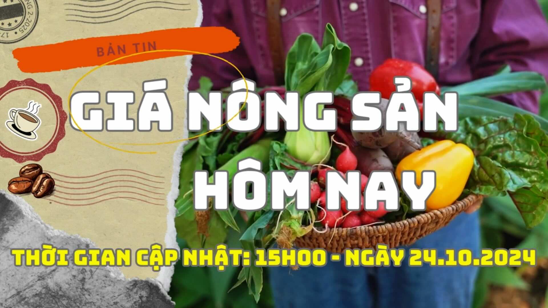 Today's Agricultural Prices 24.10: Pepper prices continue to grow