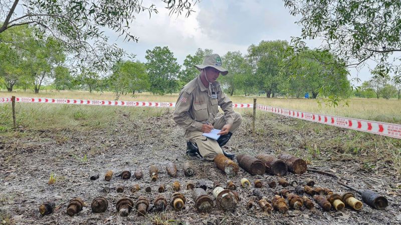 Types of ammunition discovered. Photo: NPA/RENEW.