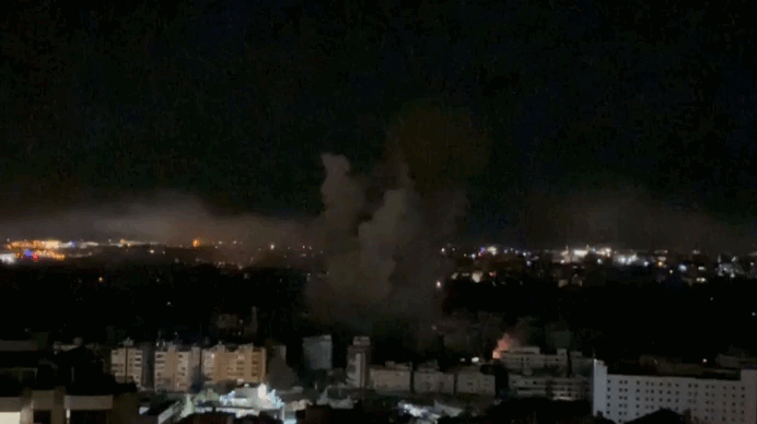 Huge explosion in Beirut, Lebanon. Photo: AFP