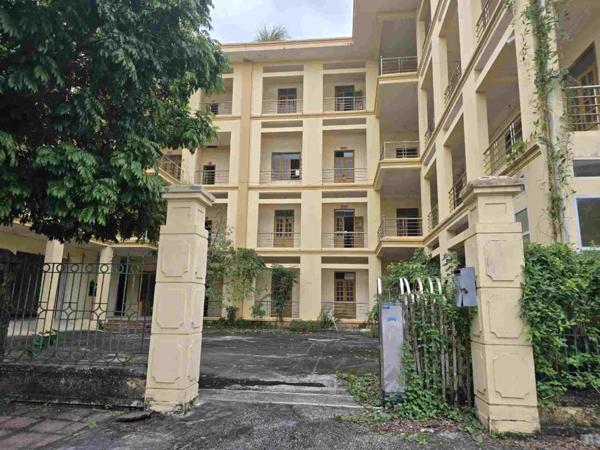 The headquarters of the Hoa Lu District Tax Branch (Ninh Binh) has been abandoned for many years after being merged into the Ninh Binh City Tax Branch. Photo: Nguyen Truong