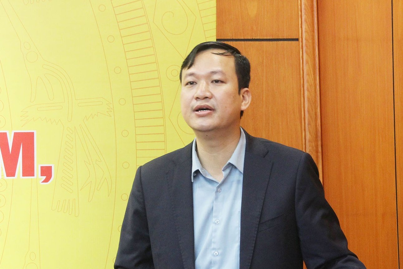 Vice Chairman of Bac Giang Provincial People's Committee Le O Pich while still working. Photo: Bacgiang.gov.vn