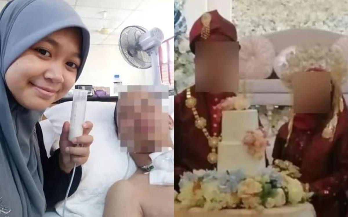 Wife took care of bedridden husband for 6 years but received bitter results. Photo: Facebook character