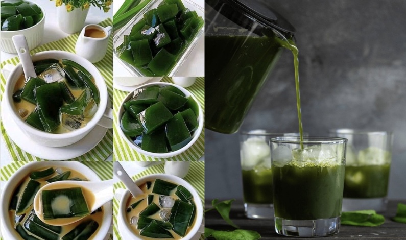 A cooling leaf that helps control blood sugar. Graphics: Huong Giang