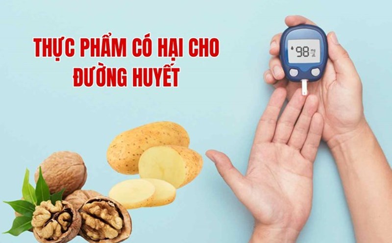Some foods are bad for blood sugar if you eat them every day. Graphics: Minh Anh