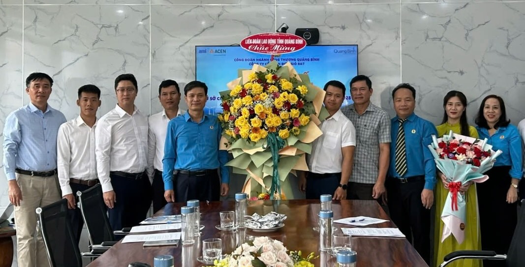 Congress of the Trade Union of B&T Wind Power Joint Stock Company. Photo: H. Tran