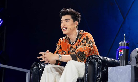 HIEUTHUHAI tại Rap Việt. Ảnh: Nhà sản xuất.
