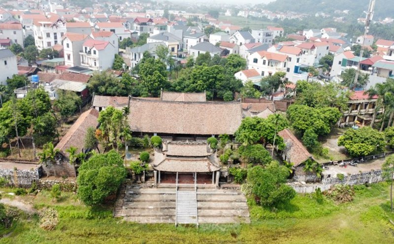 So communal house architecture seen from above.