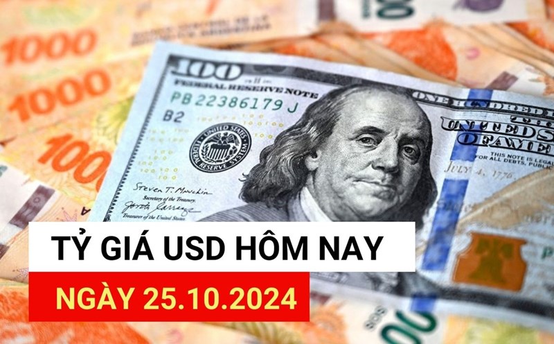 USD exchange rate today October 25: Unexpected weakening