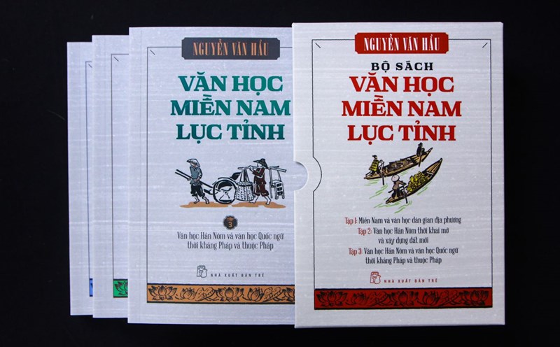 Book series “Literature of the Six Southern Provinces”. Photo: Publishing House