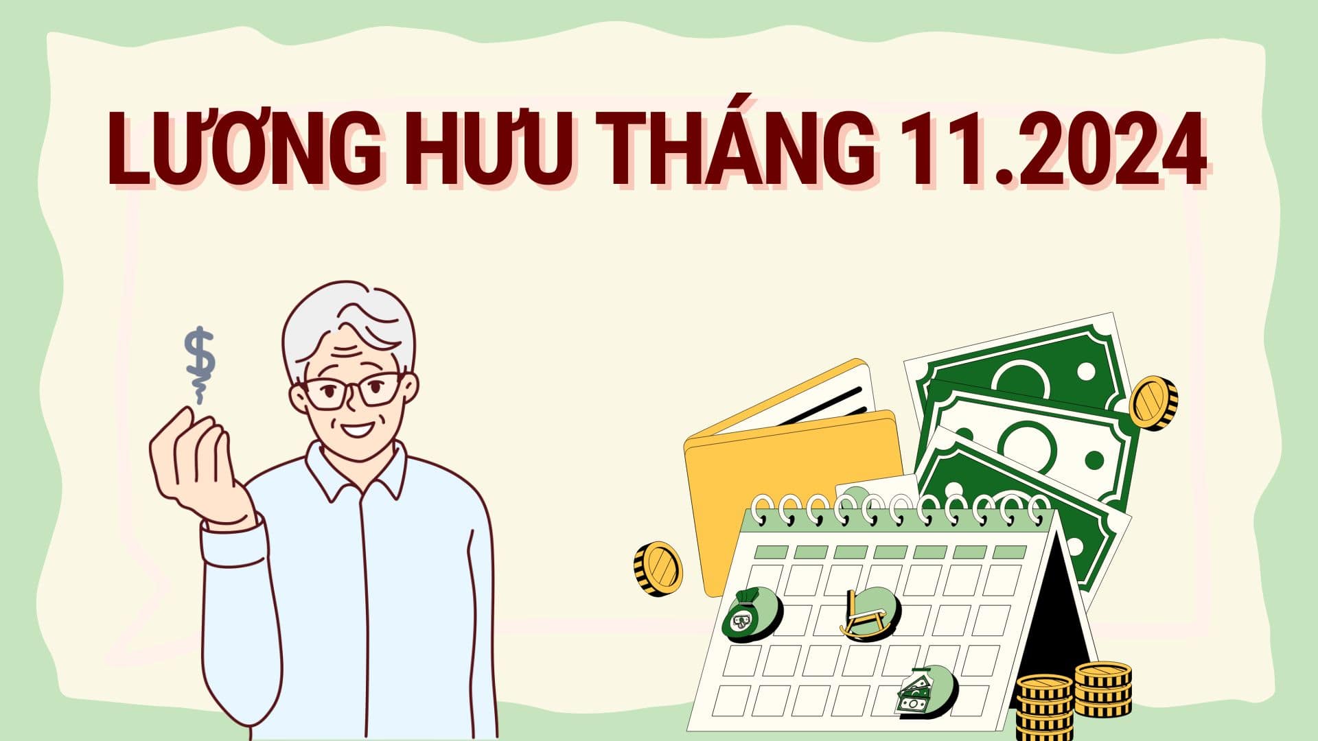 How much is the pension in November 2024? Graphics: Hoang Le