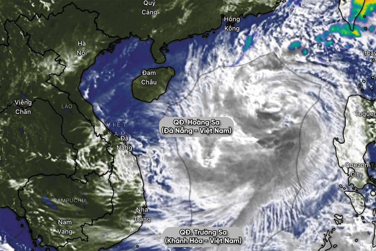 Forecast of time when storm Tra Mi will cause extremely heavy rain in some places, more than 700mm