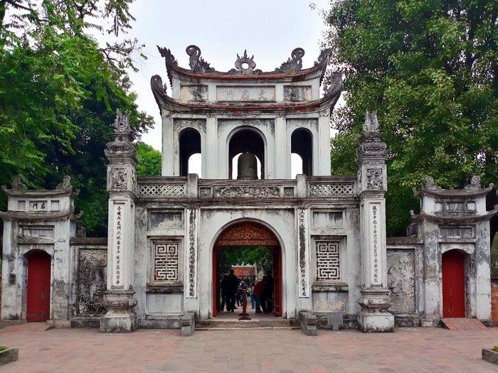 Van Mieu - Quoc Tu Giam thuoc dia ban quan Dong Da va Ba Dinh, thanh pho Ha Noi. Anh: dongda360