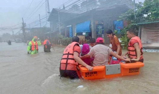 Hơn 2 triệu người bị ảnh hưởng bởi bão Trami, hoạt động giao thông và du lịch ở nhiều nơi tại Philippines tê liệt. Ảnh: PGA