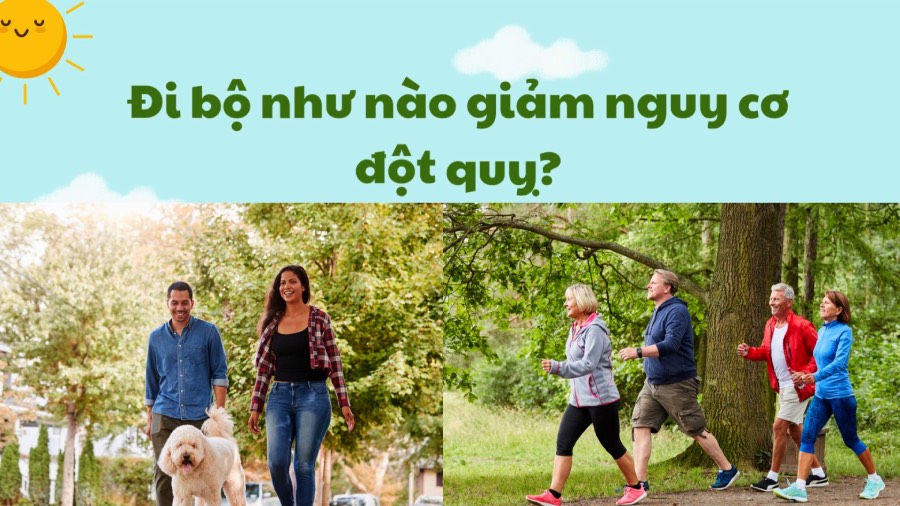 How to walk to reduce the risk of stroke? Graphics: Phuong Anh