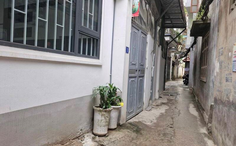 The homeowner made a profit of 1 billion VND when selling a house in an alley in Hanoi. Photo: Thu Giang