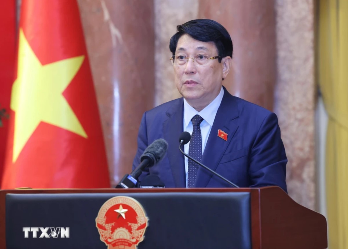 President Luong Cuong. Photo: VNA