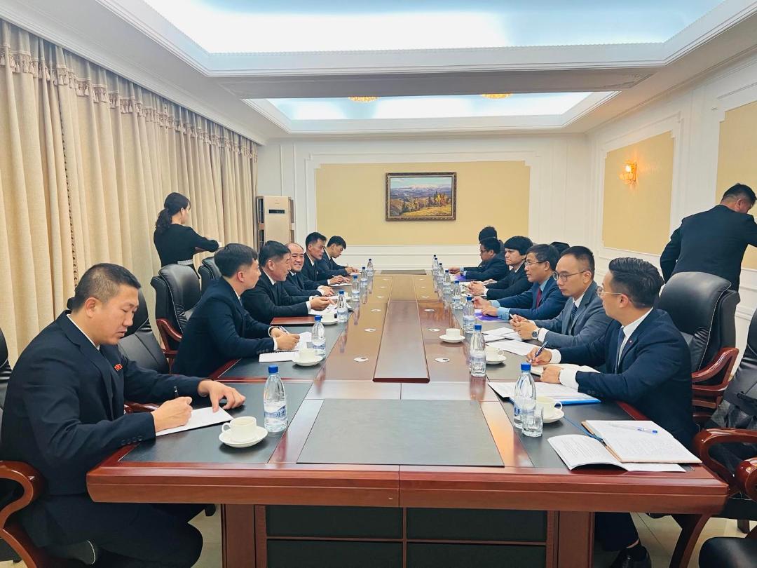 The 5th Deputy Minister-level policy exchange meeting between Vietnam and North Korea. Photo: Ministry of Foreign Affairs