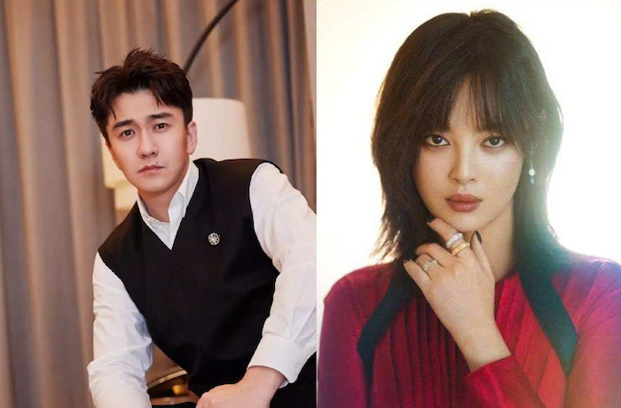 Di Tianlin and Tan Zhilei - who played Zhao Liying's older sister in the movie "Qiao Yan's Confessions" - are said to have broken up. Photo: Sohu