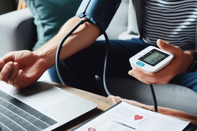 Hypertension, also known as high blood pressure, affects the arteries. Photo: AI - Ngoc Thuy