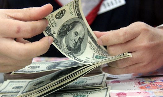 Đồng USD tăng giá tuần thứ 4 liên tiếp. Ảnh: Xinhua