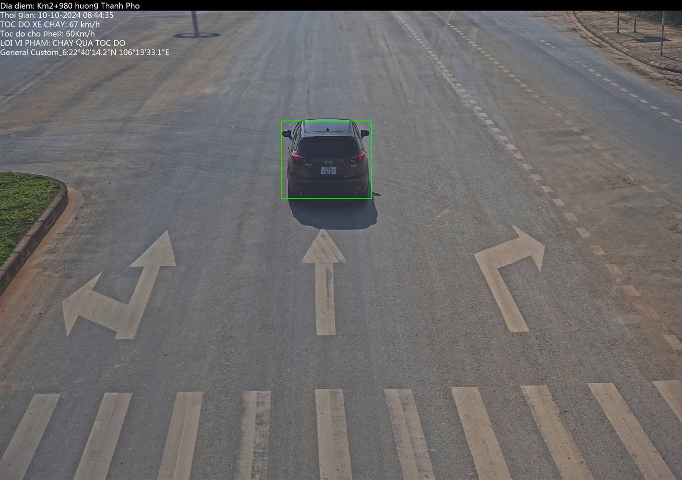 Many out-of-province cars were fined in Cao Bang. Photo: Cao Bang Police.