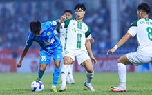 Công Phượng thi đấu 80 phút, Bình Phước chia điểm Hòa Bình
