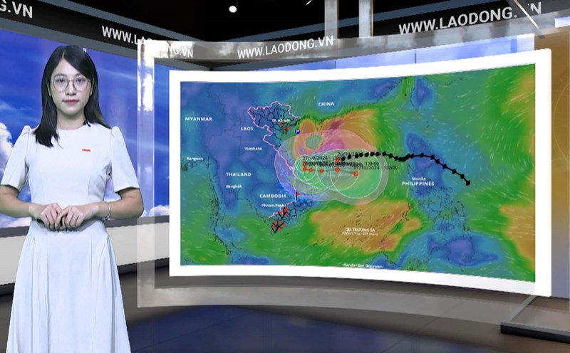 Weather forecast for tonight and tomorrow October 27.