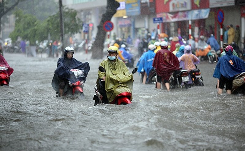 Du bao thoi tiet mien Trung mua to. Anh: LDO