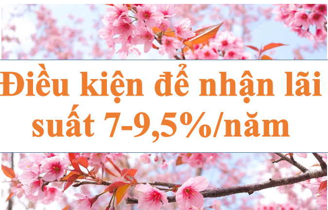 Many banks list special interest rates at 7-9.5%/year. Illustration photo: Ha Vy