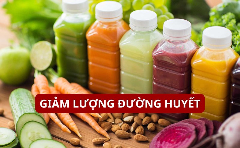 Vegetable juice helps reduce blood sugar levels.