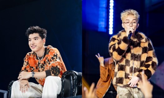 Dangrangto được HIEUTHUHAI yêu thích ở Rap Việt. Ảnh: Nhà sản xuất.