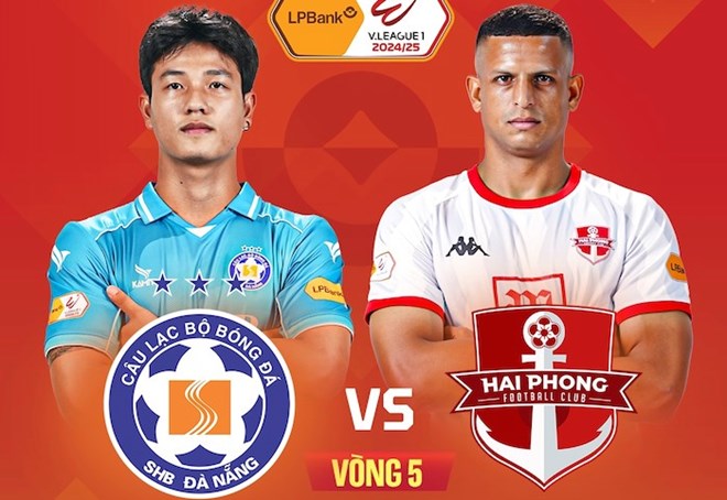 Link xem trực tiếp bóng đá Đà Nẵng vs Hải Phòng tại V.League