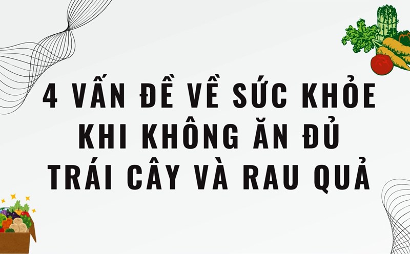 4 Health Problems of Not Eating Enough Fruits and Vegetables