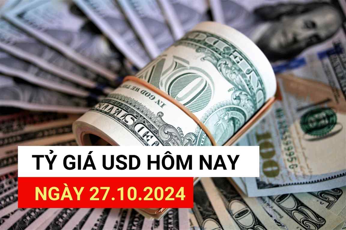 USD exchange rate today 10/27/2024.
