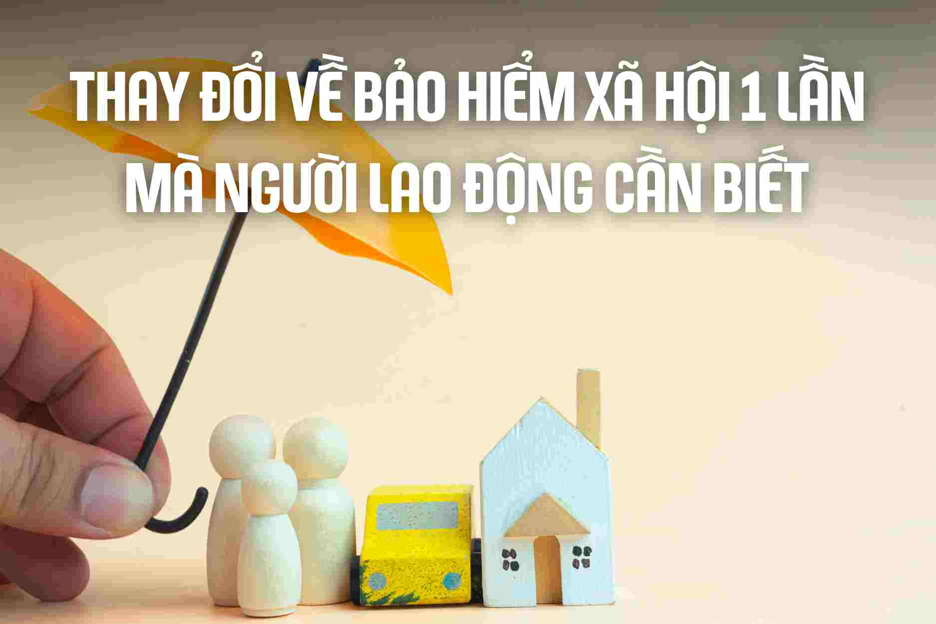 Changes in one-time social insurance that employees need to know