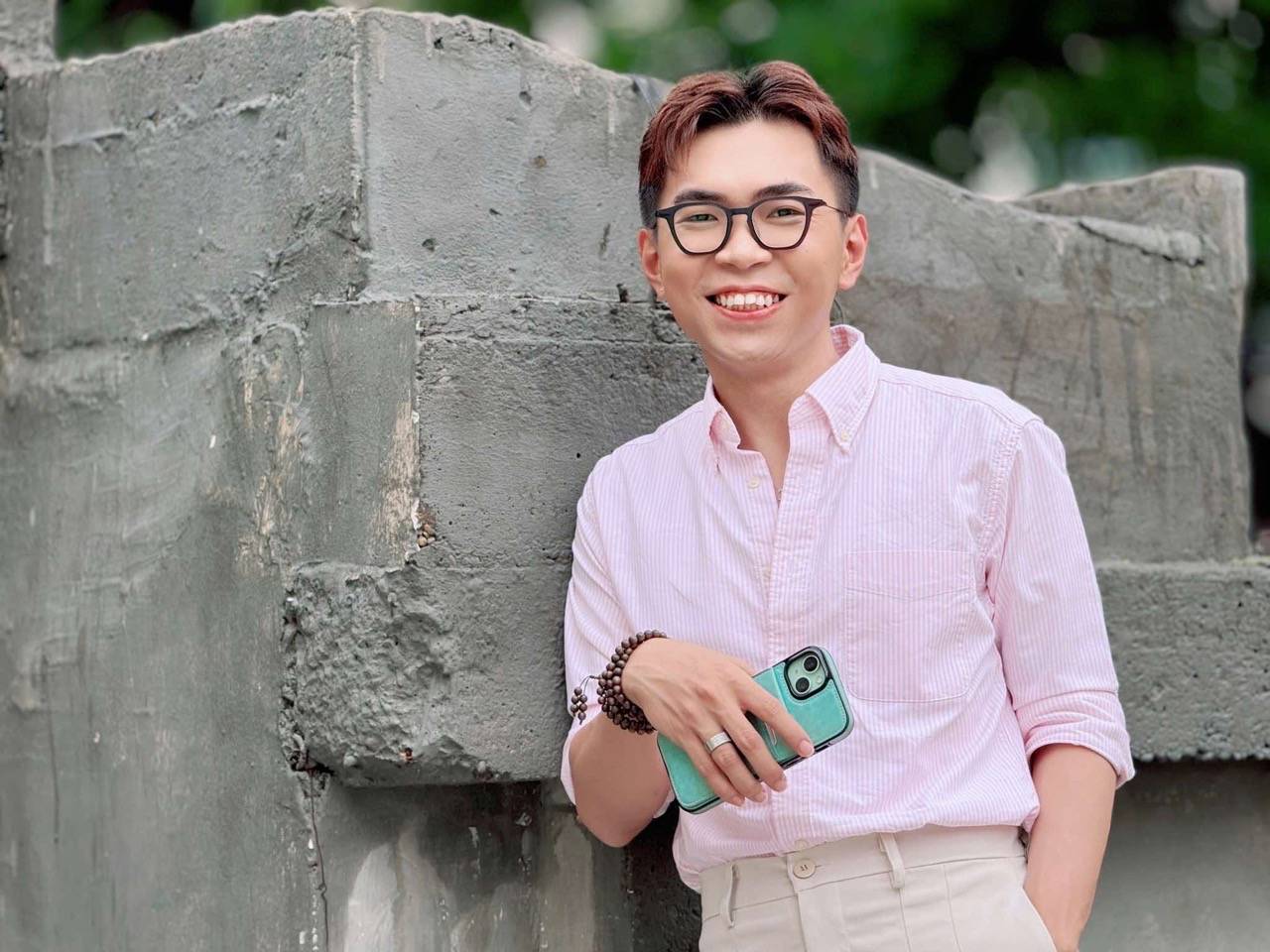 Actor Minh Du. Photo: Ngoc Anh