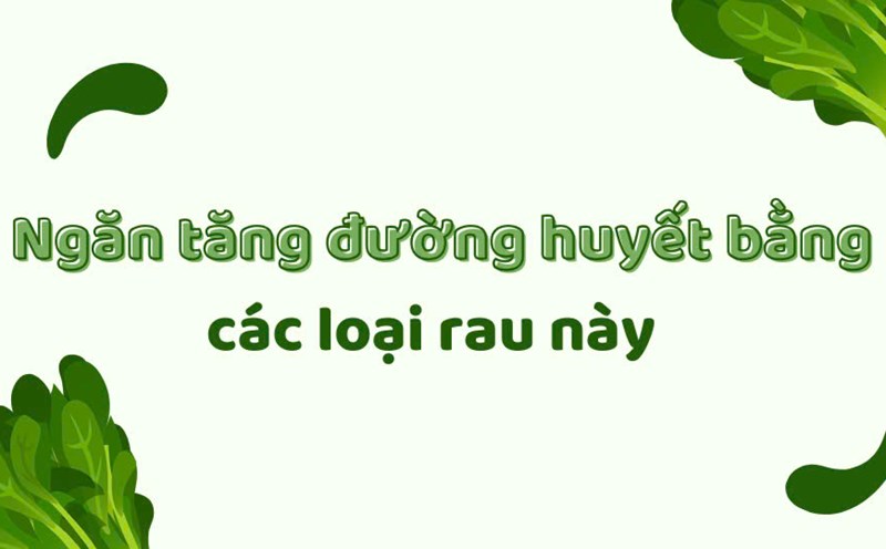 Prevent hyperglycemia with these vegetables