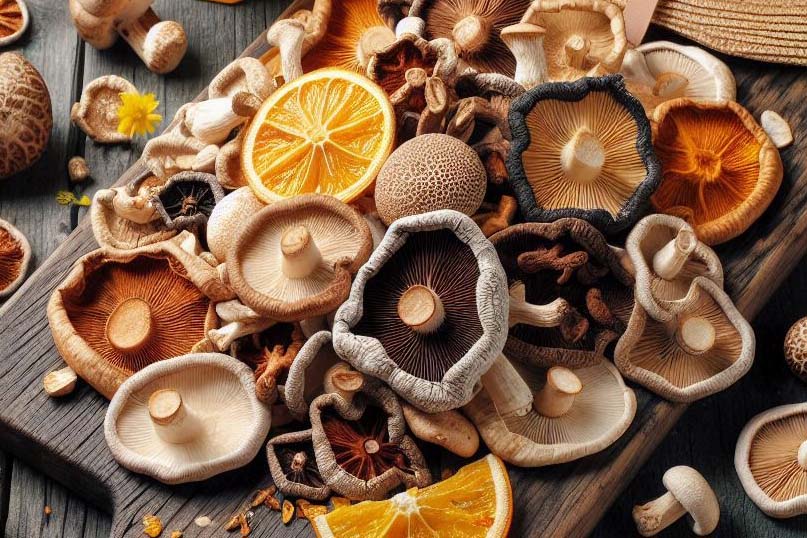Mushrooms are an excellent source of vitamin D. Photo - AI: Ngoc Thuy